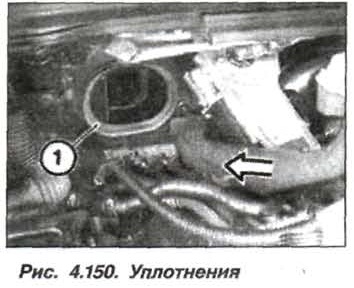 Рис. 4.150. Уплотнения БМВ Х5 Е53 М62