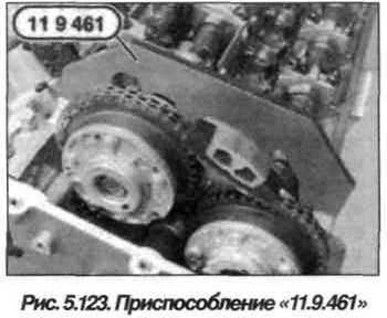 Рис. 5.123. Приспособление 11.9.461  BMW X5 E53