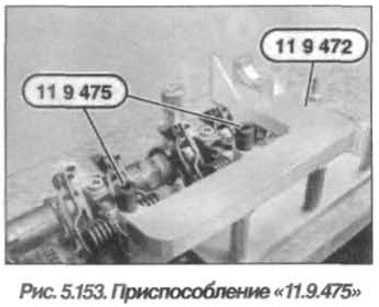 Рис. 5.153. Приспособление 11.9.475 БМВ Х5 Е53 N62