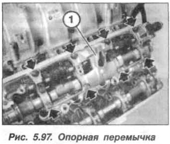 Рис. 5.97. Опорная перемычка БМВ Х5 Е53 N62