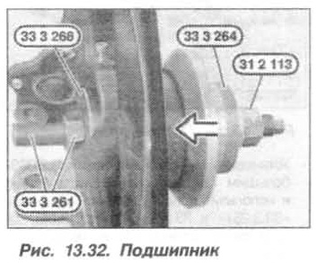 Рис. 13.32. Подшипник БМВ Х5 Е53